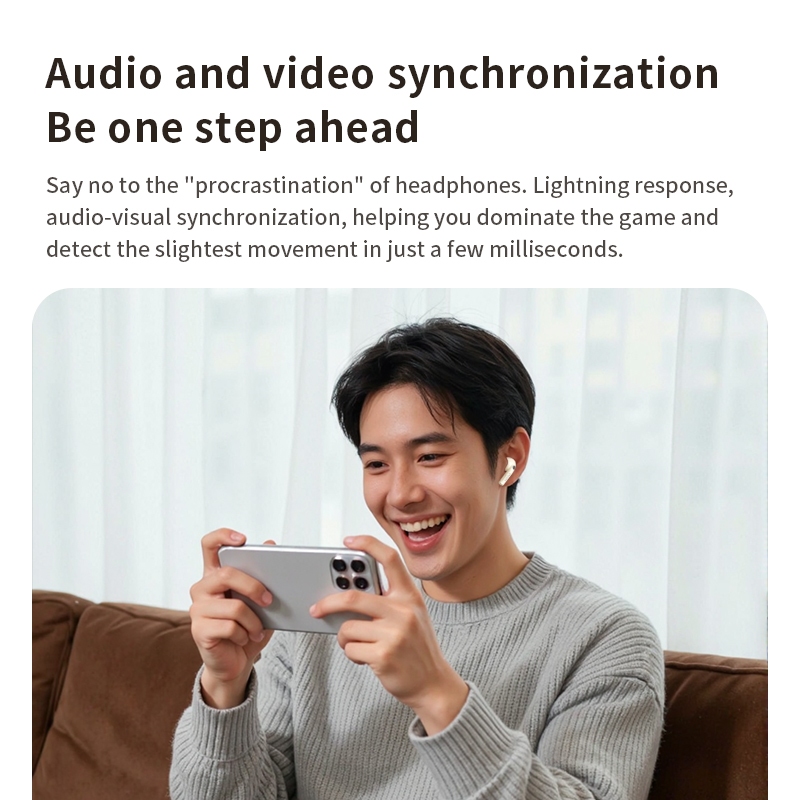 Tai nghe Lenovo EA186 Bluetooth 5.4 Tai nghe không dây đích thực Tuổi thọ pin dài Âm thanh nổi HD có Mic Nhạc | BigBuy360 - bigbuy360.vn