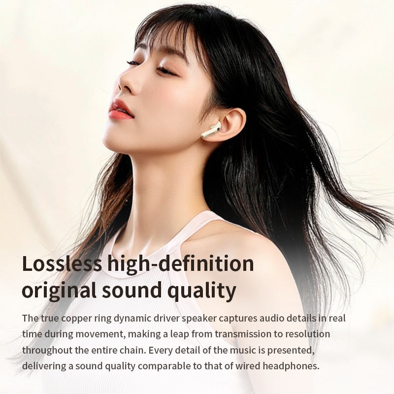 Tai nghe Lenovo EA186 Bluetooth 5.4 Tai nghe không dây đích thực Tuổi thọ pin dài Âm thanh nổi HD có Mic Nhạc | BigBuy360 - bigbuy360.vn
