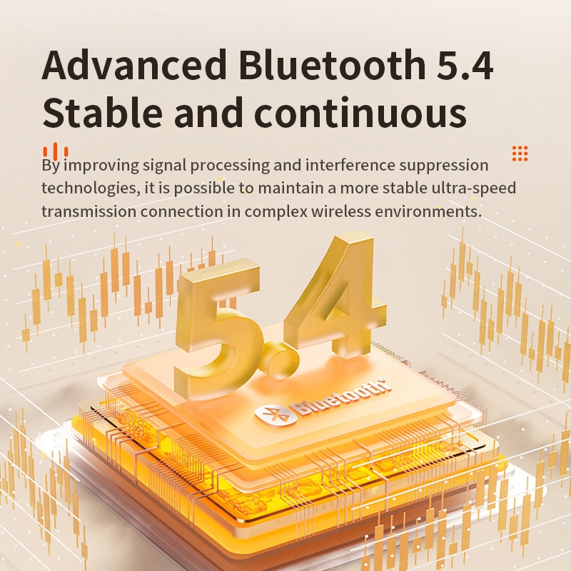 Tai nghe Lenovo EA186 Bluetooth 5.4 Tai nghe không dây đích thực Tuổi thọ pin dài Âm thanh nổi HD có Mic Nhạc | BigBuy360 - bigbuy360.vn
