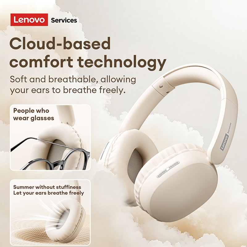 Lenovo LS106 Bluetooth Headhone HIFI Chất Lượng Âm Thanh Hiệu Ứng Âm Thanh Toàn Cảnh ENC Cuộc Gọi Độ Nét Cao Tiếng Ồn Pin Tuổi Thọ Dài Chống Mồ Hôi Và Thoải Mái Bluetooth 6.0 | BigBuy360 - bigbuy360.vn
