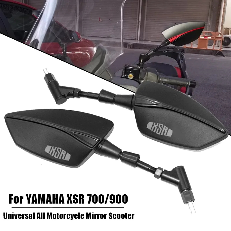 Gương chiếu hậu xe máy bên có thể điều chỉnh đa năng cho YAMAHA XSR125 / XSR155 / XSR700 / XSR900