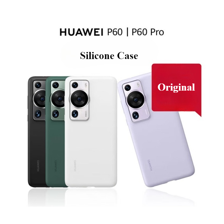 Ốp Silicon Huawei P60 / P60 Pro Vỏ Bảo Vệ Lót Sợi Chống Mới Cho Huawei P60 P60Pro COD