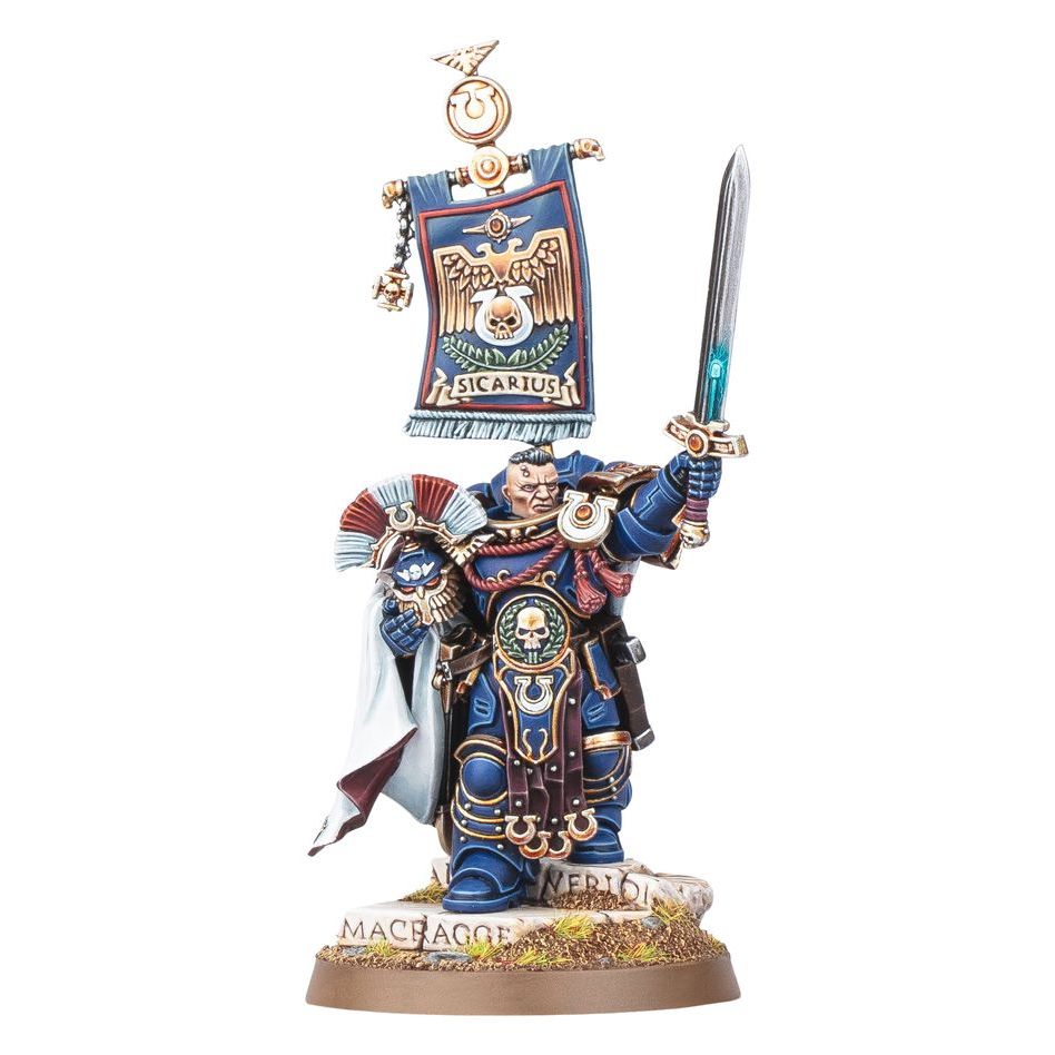 U-14 Ultramarines – Cato Sicarius (RESIN RECAST)