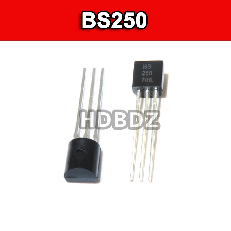 5~10PCS BS250 TO-92 MOS Ống hiệu ứng trường 45V 230mA IC
