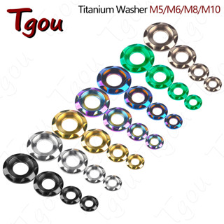 Vòng Đệm Titan M5 M6 M8 M10 Dành Cho Xe Đạp Xe Máy