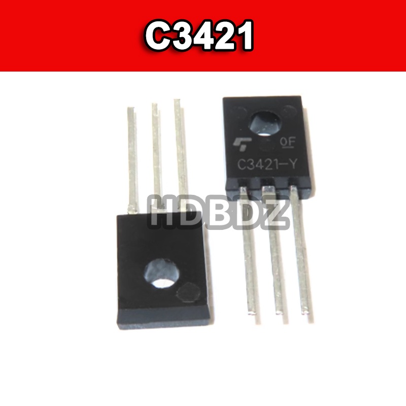 10~20PCS C3421 TO-126 Bộ khuếch đại công suất âm thanh Ống Triode IC