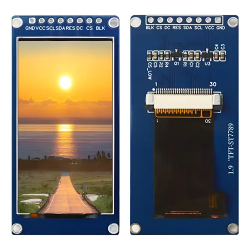 Màn hình LCD TFT 6 cm 170 * 320 Drive ST7789 Giao diện SPI 1.9 Màn hình LCD TFT
