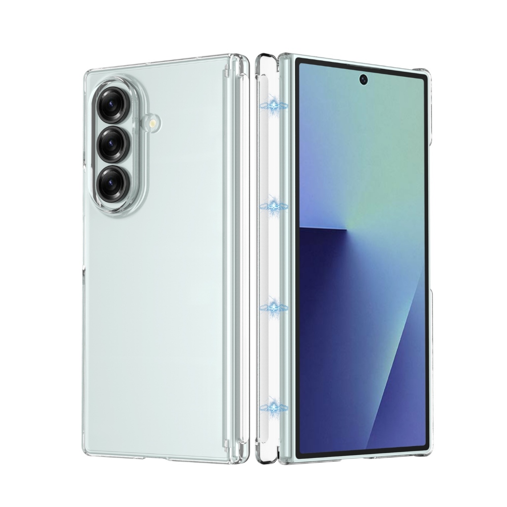 Ốp Lưng Cho Samsung Galaxy Z FOLD 7 FOLD7 Ốp lưng Trong Suốt Siêu Mỏng Cứng Ốp Lưng Bảo Vệ Trục
