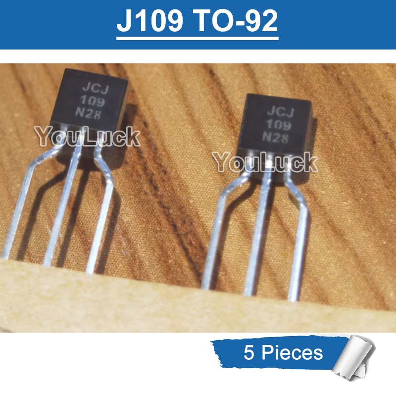 5 Chiếc J109 JCJ109 TO-92 J109-D26Z JJET N-Channel Switch Transistor Mới