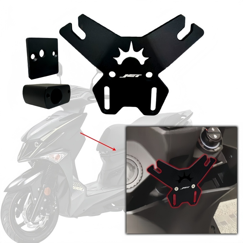 Dành Cho SYM JET SL + 158 SL / SR Móc Trước Đa Năng Hình Chữ Y Giá Đỡ Móc Hợp Kim Nhôm Phụ Kiện