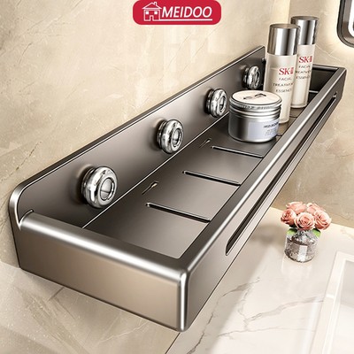 MEIDOO Kệ phòng tắm, giá treo tường, kệ đựng đồ đa năng, thiết kế sức chứa cực lớn, không khoan lỗ