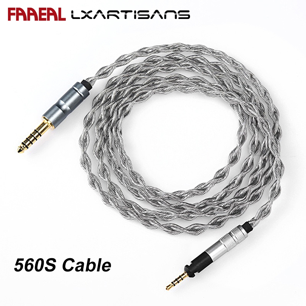 Cáp nâng cấp Faaeal LXARTISAANS 560S Chiều dài 1,5m Đầu nối 3,5mm / 4,4mm đến 2,5mm cho ATH M50x M40