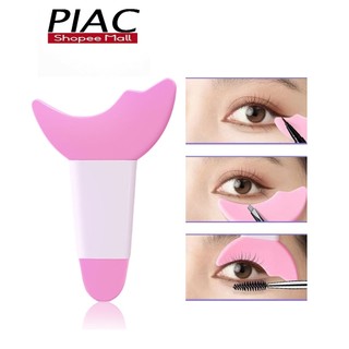  Bút Kẻ Mắt Lông Mi Silicon Di Động 3 Trong 1 PIAC Hỗ Trợ Khuôn Kẻ Mắt Silicon 