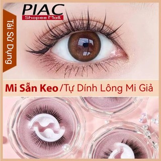  Lông Mi Giả 3D Tự Dính PIAC Thiết Kế Tự Bám Thông Minh Tái Sử Dụng Nhiều Lần Không Cần Keo Dễ Dàng Gắn 