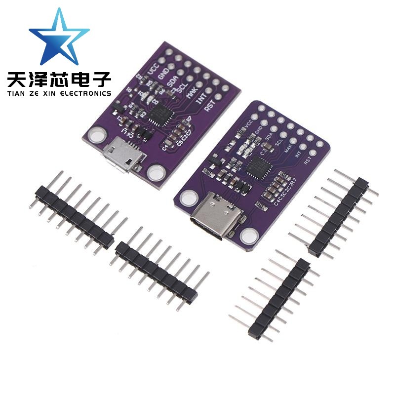 CP2112 TPYC-C MICRO-USB Bảng kiểm tra giao diện USB sang I2C Mô-đun giao tiếp