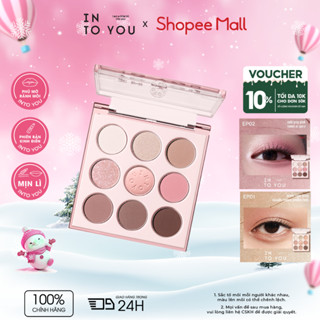  Bảng Phấn Mắt 9 Màu INTO YOU Màu Xinh Đa Dạng Tông Màu Phù Hợp Với Người Mới Bắt Đầu Và Trang Điểm Chuyên Nghiệp EP01 