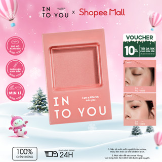  Má Hồng Kem INTO YOU Dễ Tán Lên Da Mịn Như Phấn Phù Hợp Makeup Tự Nhiên Style Hàn-Trung Blush CW 3.3g CW01 