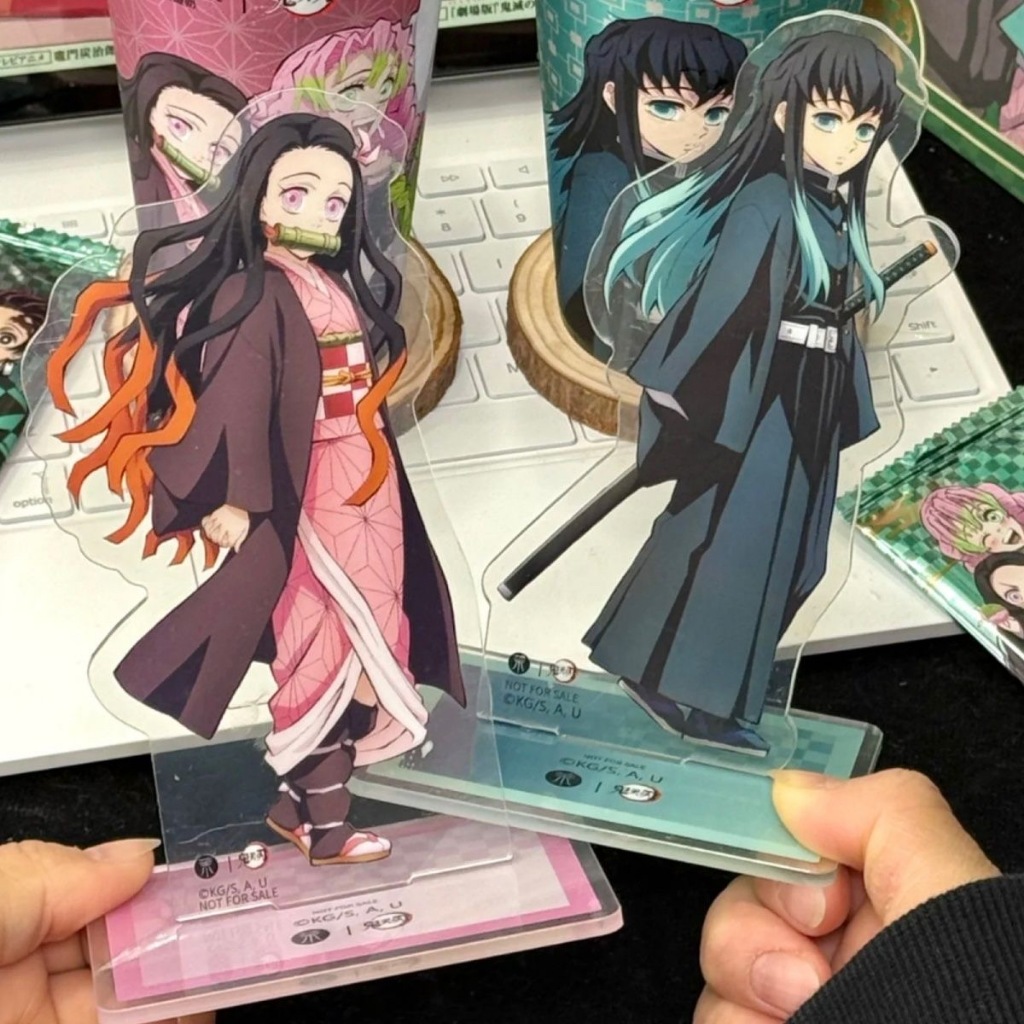 Bộ Standee Acrylic Demon Slayer - Tanjiro, Nezuko & Tokito Muichiro (3 Gói) Chân Đế Nhân Vật Anime C