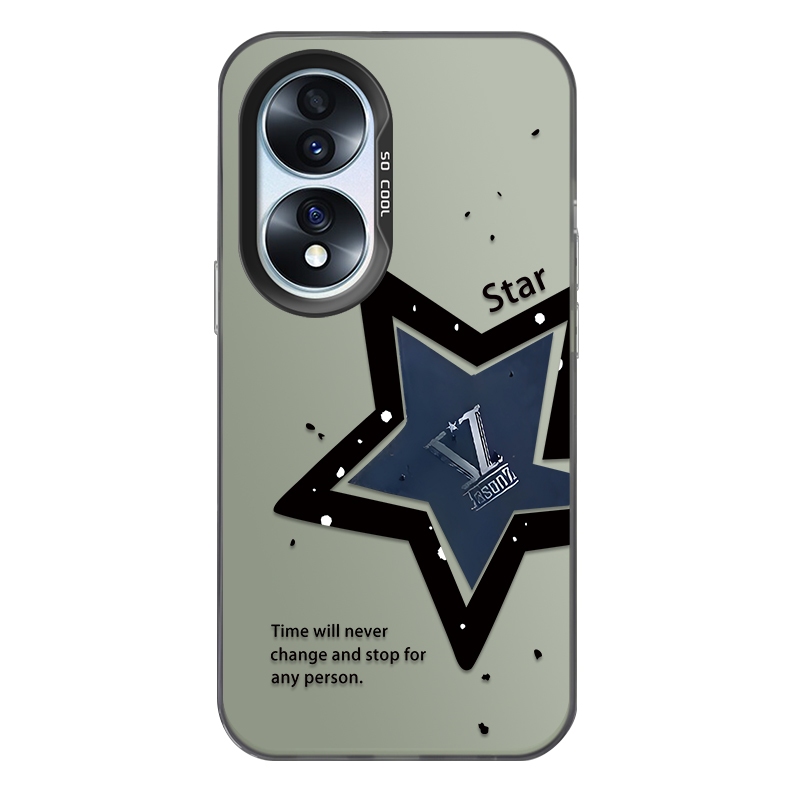 Dành cho huawei Honor X7b / Honor X7b 5G, Pentagram, Vỏ điện thoại IMD chống rơi mờ chất lượng cao
