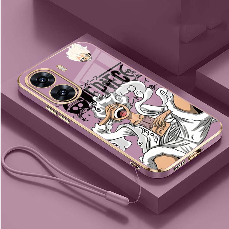 OPPO A6 5G A6 A6 x 5G A6x Luffy Cover Chủ đề phiêu lưu Vỏ mạ bóng