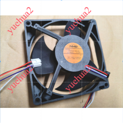 Thích hợp cho động cơ quạt tủ lạnh NMB 12537JE-12Q-BU 12V0.22A Quạt tủ lạnh Hitachi