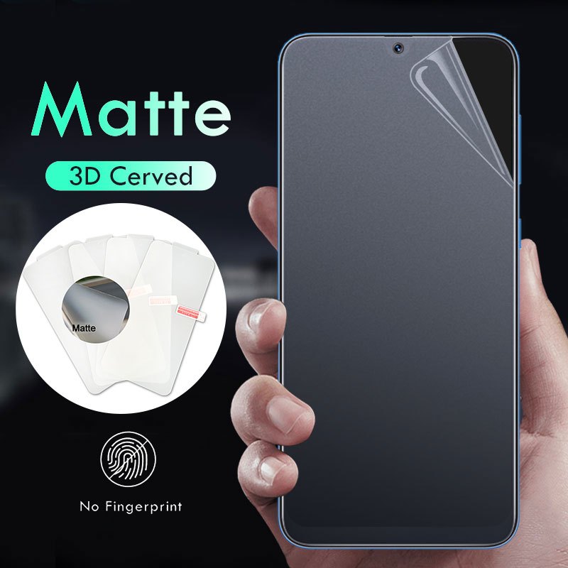 Miếng Dán PPF Nhám Full Màn Chống Vân Tay cho Xiaomi Mi 15 Ultra 14 13 12 11 11T 14T 13T Redmi Note 