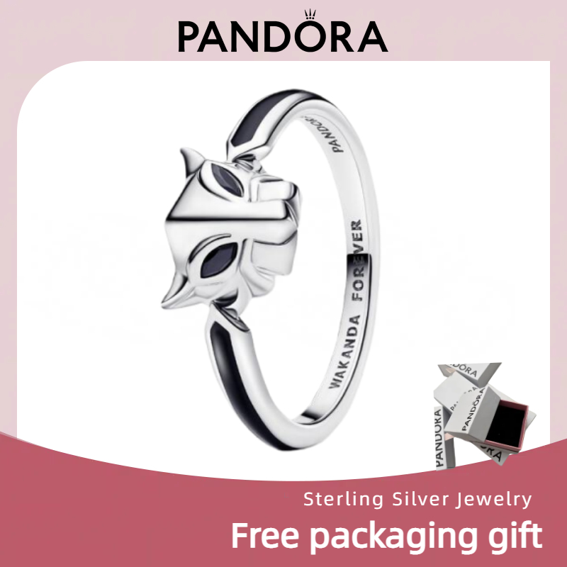 Pandora Trang sức bạc S925 - Vòng cổ và Bracelet chủ đề Marvel Black Panther