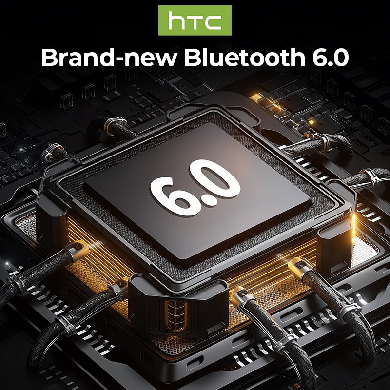 HTC NE30 Tai nghe dịch thuật AI Bluetooth 6.0 Dịch thuật theo thời gian thực Hỗ trợ 135 ngôn ngữ Chất lượng âm thanh HiFi Chống ồn ENC Micrô Tương thích với iOS và Android | BigBuy360 - bigbuy360.vn
