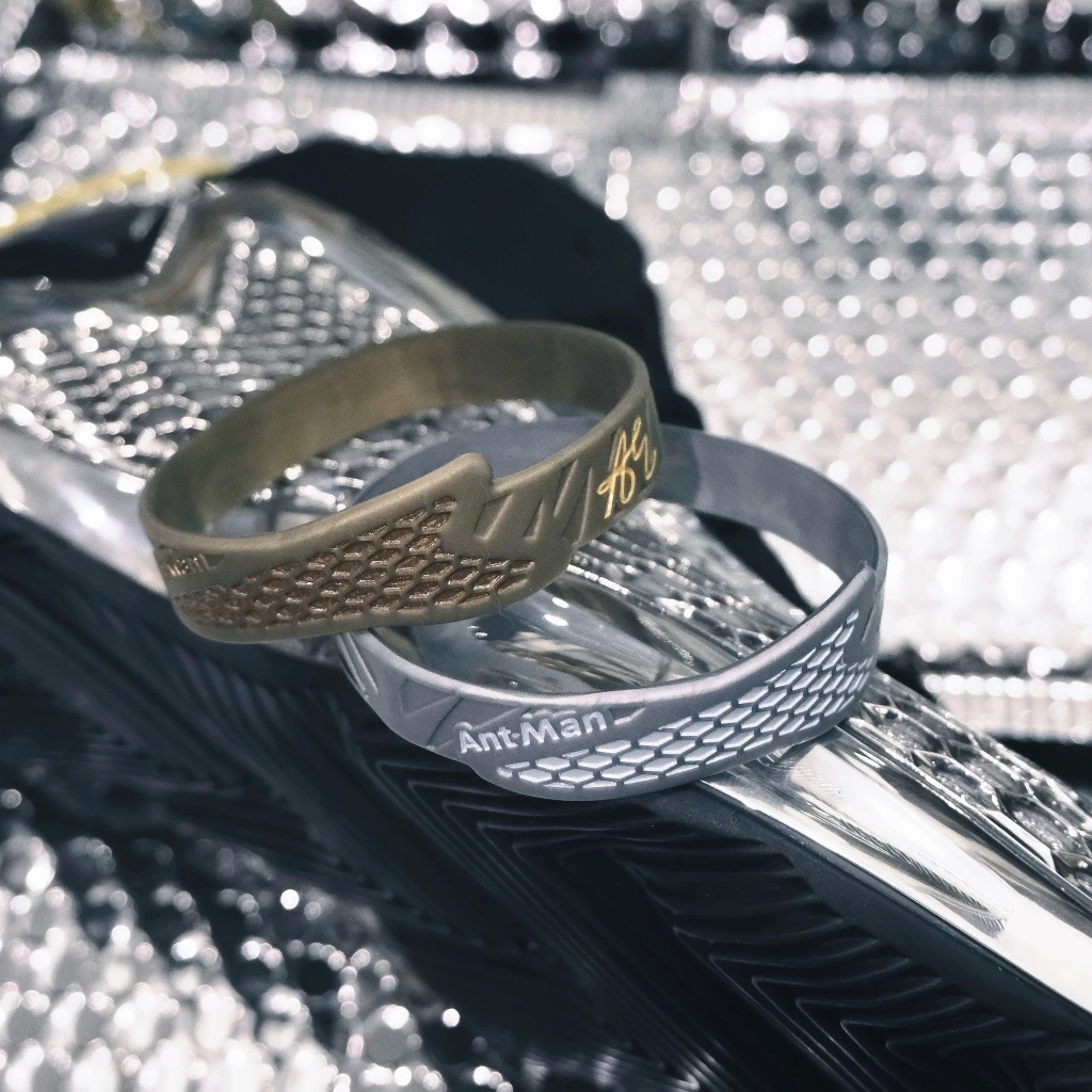 Anthony Edwards Next Face Limited 2 Kích Cỡ Baller Band Dây Cao Su Thể Thao Vòng Tay Ngôi Sao Bóng R