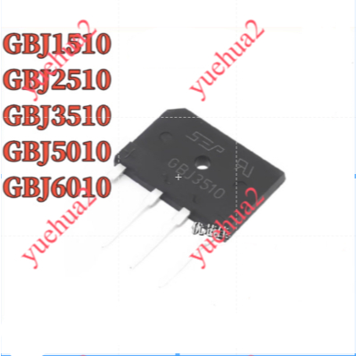 ((10 Cái) GBJ1510 GBJ2510 GBJ3510 GBJ5010 GBJ6010 Bếp Cảm Ứng Cầu Xếp Chồng Cầu Phẳng Cầu Chỉnh Lưu 