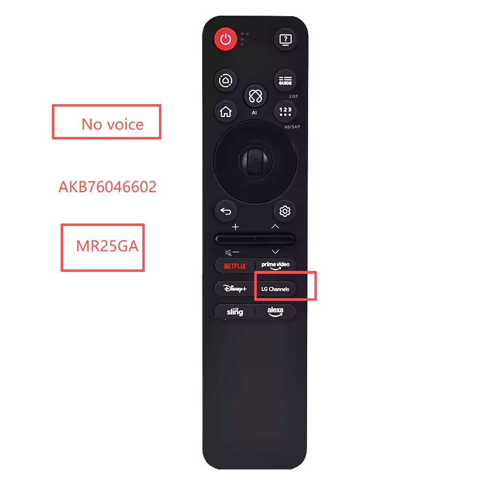 Dành cho LG MỚI MR25GA AKB76046602 Phù hợp cho LG 2025 Magic không cần điều khiển từ xa TV bằng giọn