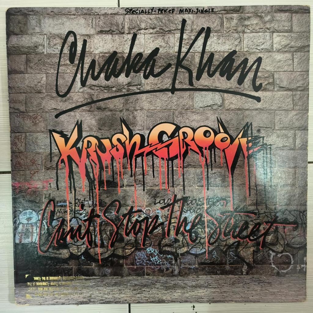 Chaka Khan (Krush Groove) Can 't Stop The Street Electronic, Hip Hop 1985 VINYL LP