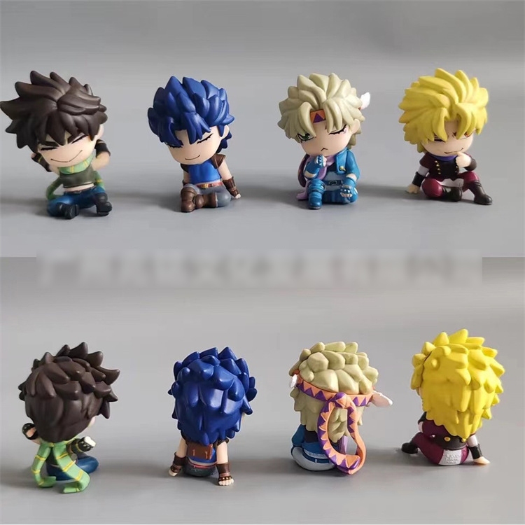 4 Cái / bộ 5cm Anime Nhật Bản JoJo Kỳ Dị Phiêu Lưu Jonathan Joestar Dio Brando Josef Joestar Caesar 