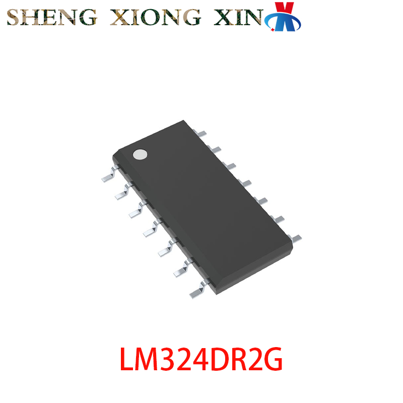 10 Cái / lốc LM324DR2G 14-SOIC Bộ Khuếch Đại Hoạt Động LM324DG