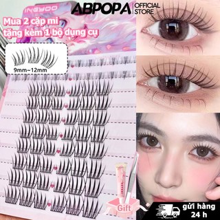  Ineyoo Lông mi giả Ánh sáng mềm mại Cross Wispy Hình chữ V Nữ tính Phân đoạn Trang điểm hàng ngày 72 chiếc 