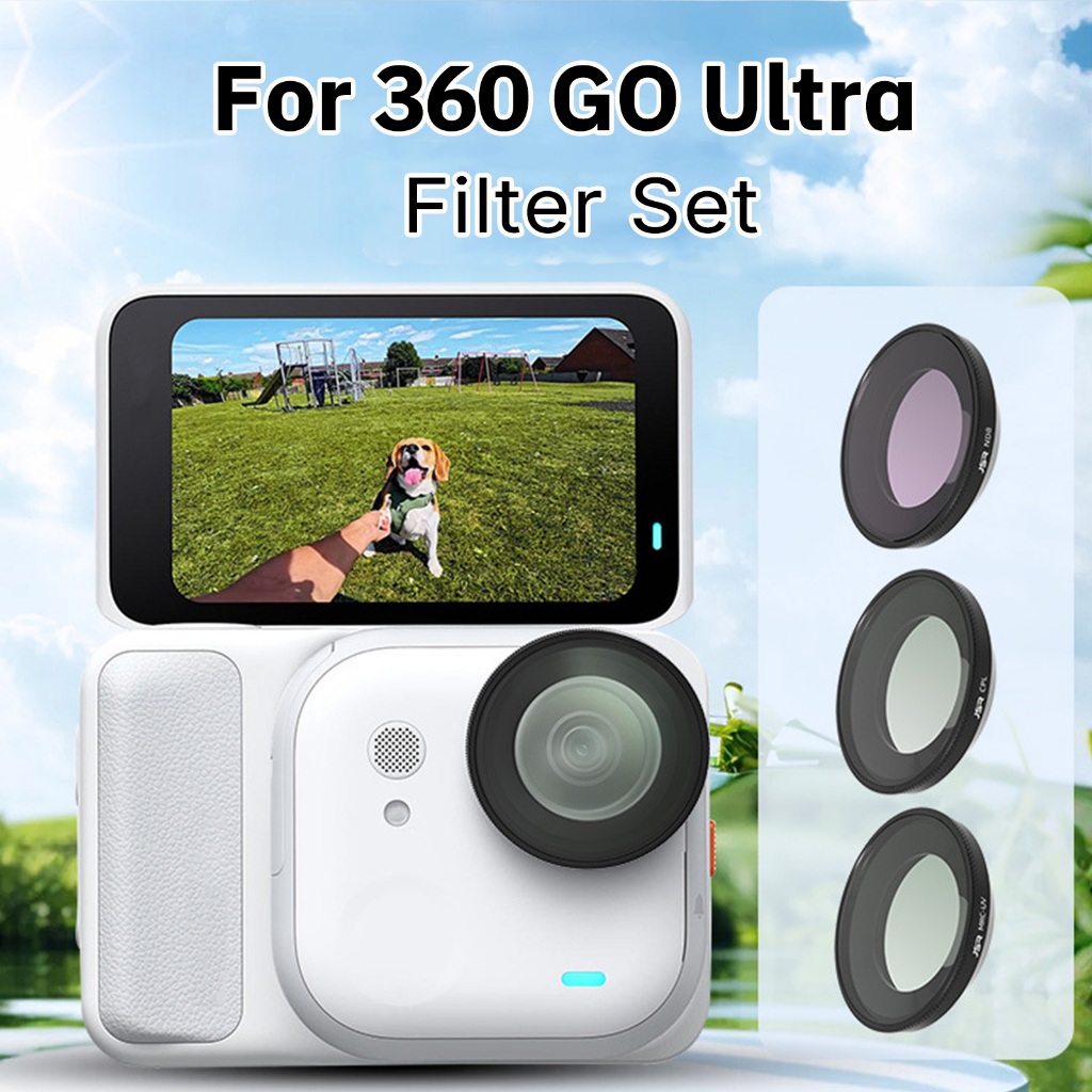 Bộ lọc ống kính UV / CPL / ND8 / ND16 / ND32 / ND64 / ND8-PL / Star cho máy ảnh Insta360 GO Ultra
