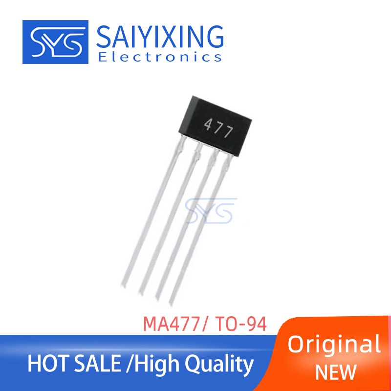 10 Chiếc 477 Hall IC MA477 TO-94 ME477 ATS477 FS477 477H Cảm Biến Thành Phần Hội Trường Quạt Vòng Tr