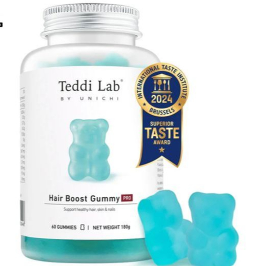 Kẹo dẻo bùng phát gấu UNICHI Teddi Lab (Hương nho xanh muối biển)