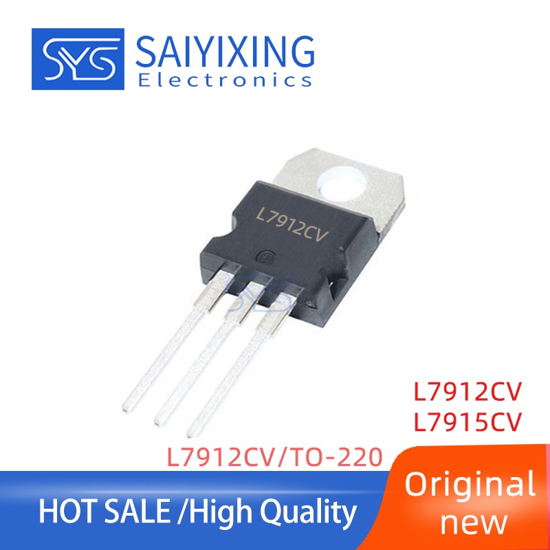 10 Chiếc Chính Hãng Mới L7912CV L7915CV TO-220 Bao Bì Cố Định LDO Tuyến Tính Điện Áp L7912CV-DG L791