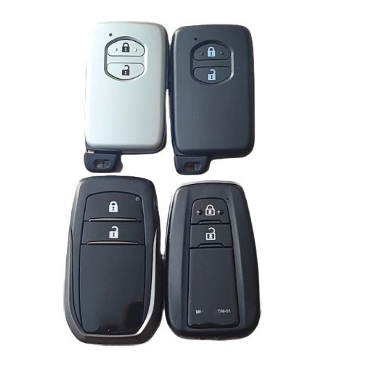 Chìa khóa ô tô điều khiển từ xa thông minh cho Toyota Land Cruiser 2 nút (Models: 0140 / 7300 / 3370