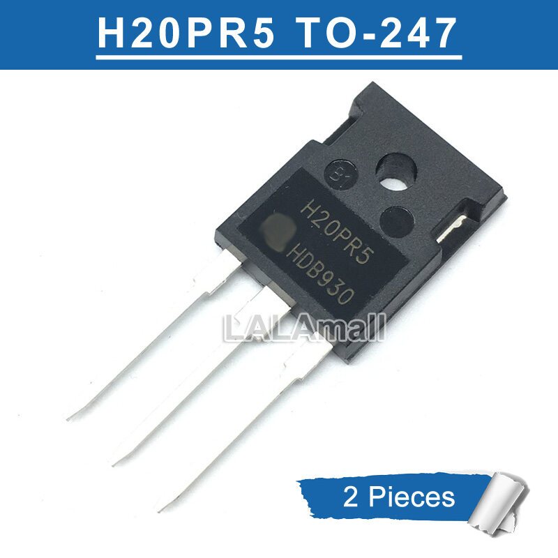 2 Chiếc Chính Hãng H20PR5 IHW20N135R5 TO-247 20A / 1350V IGBT Transistor Mới