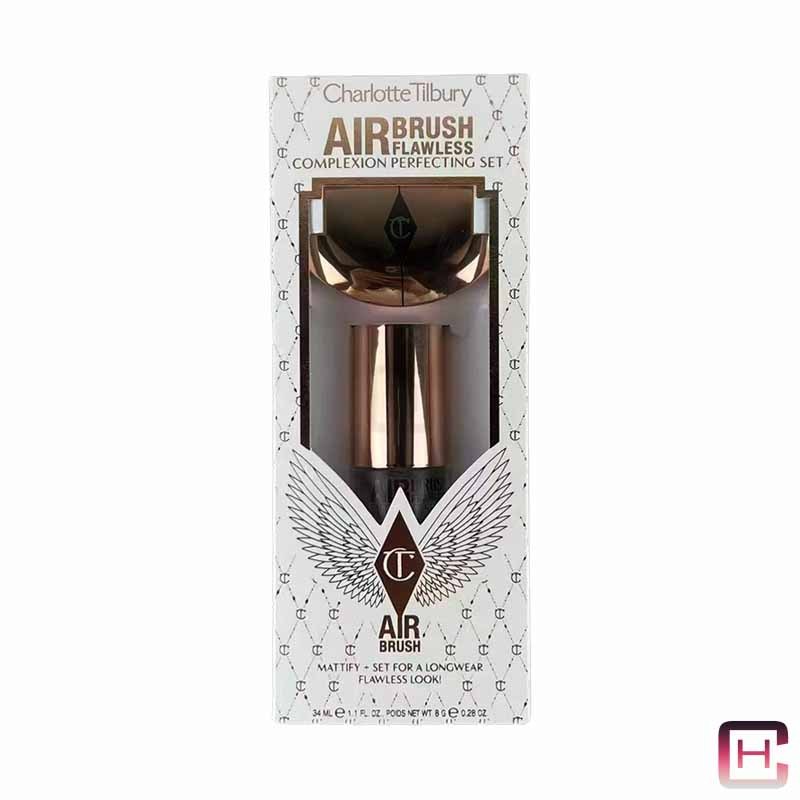 Charlotte Tilbury Airbrush Flawless Set, CT Airbrush Complexion Perfecting Set, CT makeup Set, Airbr