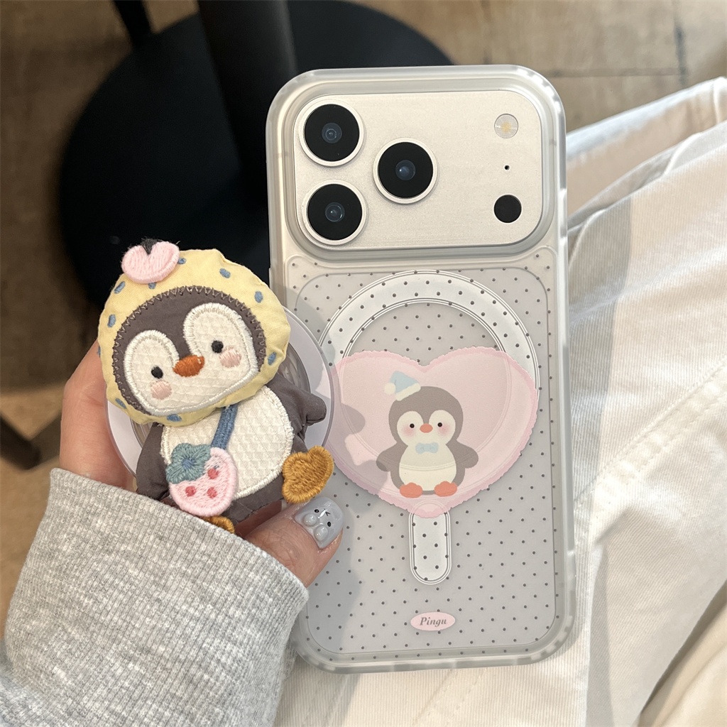 Dành cho iphone Case 17 Pro Max 16 Pro Max 15 Pro Max 14 Pro Max Skin Feeling Penguin phone Case