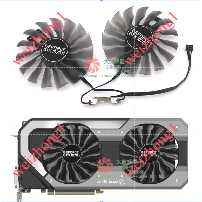 Quạt làm mát đồ họa PALIT / Tongde GeForce GTX 1070 Ti 8GB JetStream