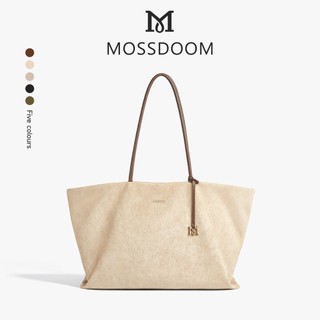  MOSSDOOM Thalea Bag Túi tote da lộn có sức chứa lớn với thiết kế đơn giản và phong cách 