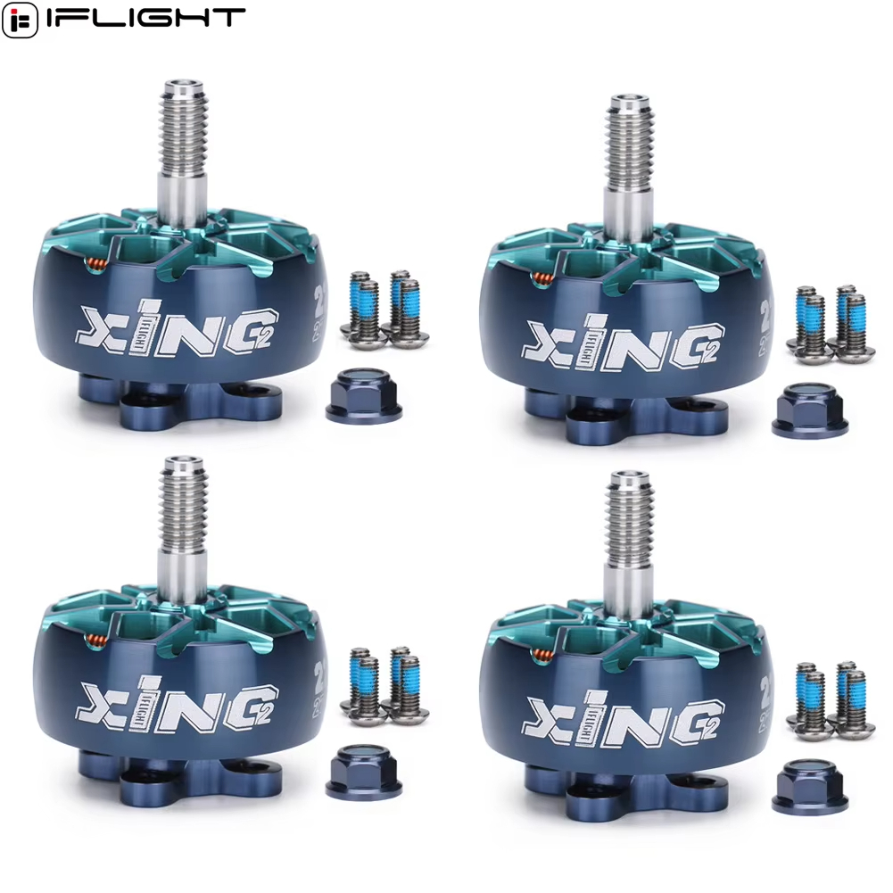 IFlight XING2 XING V2 2207 / 2306 1755 / 1855 / 2555 / 2755KV 4-6S Động cơ không chổi than có trục 5