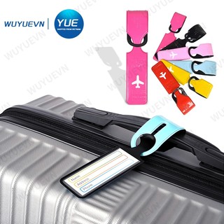 Thẻ Hành Lý Vali PVC Chống Nước Thẻ Tên Du Lịch Thẻ Gắn Vali Máy Bay Chống Thất Lạc