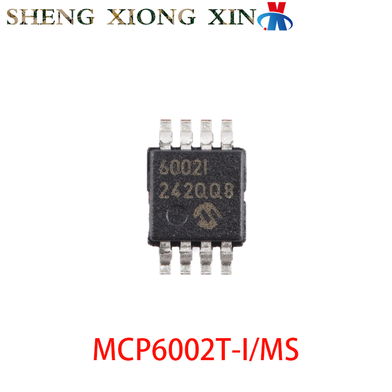 10 Cái / lốc MCP6002T-I / MS 8-MSOP Bộ Khuếch Đại Hoạt Động 6002I