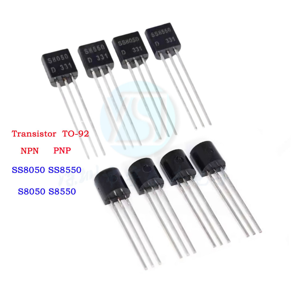 MỚI 50 Chiếc Transistor S8050 S8550 SS8050 SS8550 TO-92 8050 NPN 8550 PNP Transistor - BJT Triode 25