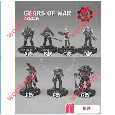 Số lượng lớn chính hãng NECA WizKids Chiến tranh Robot Cờ vua Đồ trang trí búp bê